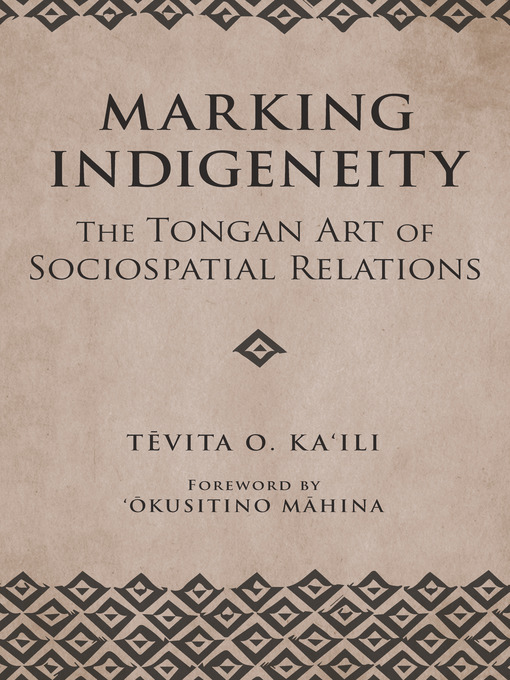 Cover image for Marking Indigeneity